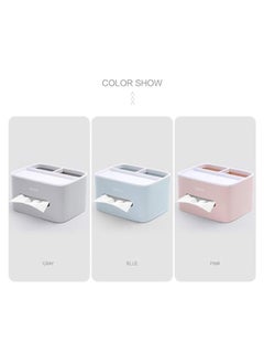 Spaceshoop Tissue Box, PVC Tissue Box, Multifunctional Box, Pen Holder, Remote Control, Tissue Holder, Storage Box (multicolor)  - Image 4