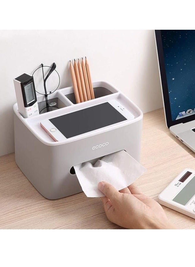 Tissue Box, PVC Tissue Box, Multifunctional Box, Pen Holder, Remote Control, Tissue Holder, Storage Box (multicolor) - pzsku/ZF2B56D236A0B83DF3203Z/45/_/1734608950/0d259439-cabb-4368-9b3e-b19398133dd7