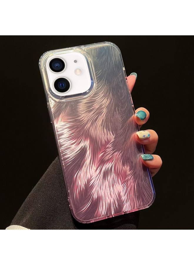 جرين تايجر حافظة هاتف آيفون 11 فوكستيل برونزية متدرجة بالليزر (وردي)