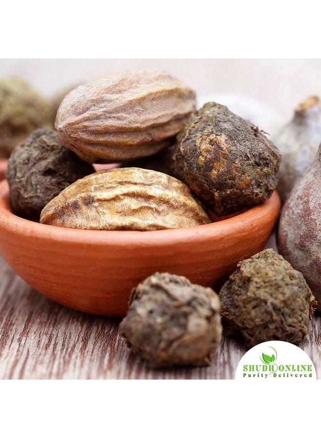 Shudh Online Harad powder, Kadukkai powder for face Orgainic, Badi Haritaki Churna, Inknut, Haralu (100 grams), Harde Seeds for Dark Circles, Karakkaya, Terminalia Chebula, Karakaya for Cough, Eating - Image 4