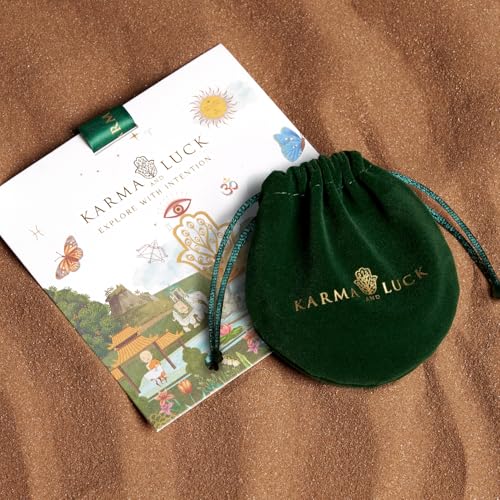 KARMA AND LUCK كارما ولحظ - وعي عميق - قلادة للرجال من أونيكس مات الأصلي مع تعويذة عين الشر. قلادة حماية للرجال. طول السلسلة: 24" إلى 26". جاهزة كهدية له. - Image 4