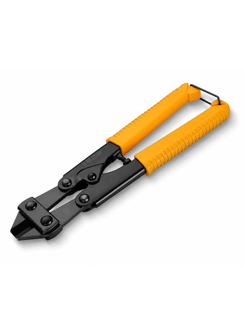 TOLSEN 8" Mini Bolt Cutter Heavy Duty Compact Wire Cable Chain Cutter with Hardened Steel Jaws Non Slip Grip Handle for Cutting Bolts Nails Fencing Wire Padlocks Small Metal Rods Hand Cutting Tool - Image 1