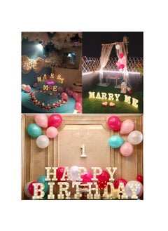 MUMUXI MUMUXI 5W LED Marquee Letter Lights Warm White Q Shape  - Image 3