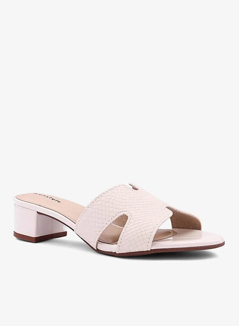 IconStyle Women's Heeled Slip-On Slipper