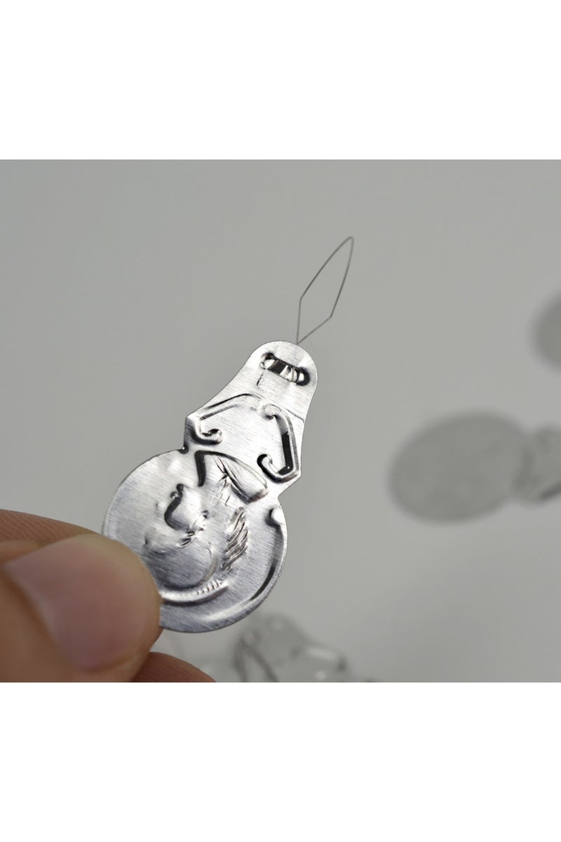 erorex 50Pcs Bow Wire Needle Threader Stitch Insertion Machine Hand Sewing Thread Tool Sewing Accessories - Image 5