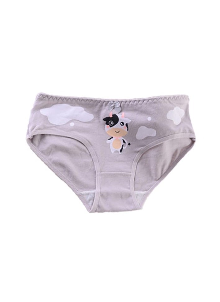YOUNG WEAR - YOUNG UNDERWEAR | Women’s 100% Cotton Bikini Brief Underwear | Multipack | Set of 6 | Available in Plus Size | Solid Cotton Underwear | Colorful Illustrations - Image 1