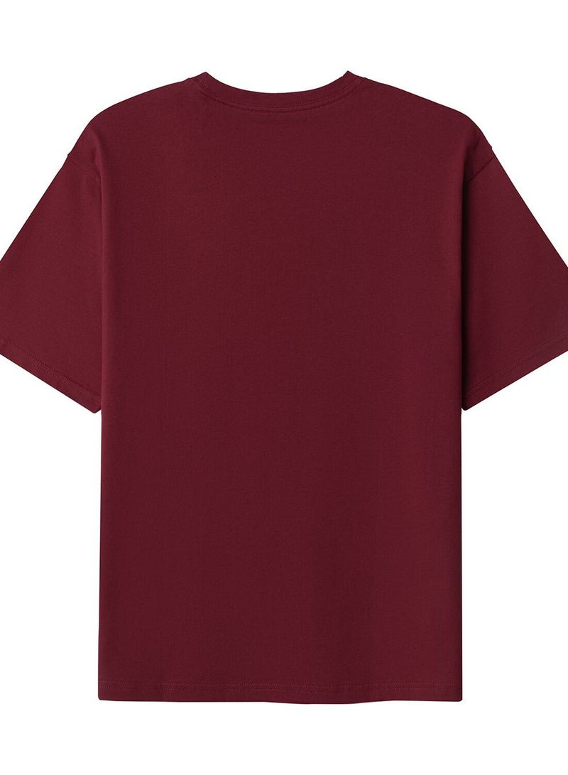 GIORDANO Men’s Graphic Print Cotton Jersey Tee – Relaxed Fit - Image 2