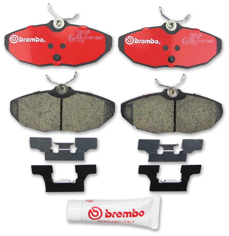 Brembo P36013N Premium Ceramic Rear Disc Brake Pad Set FORD USAJAGUARLINCOLN OE 1W4Z2200AA