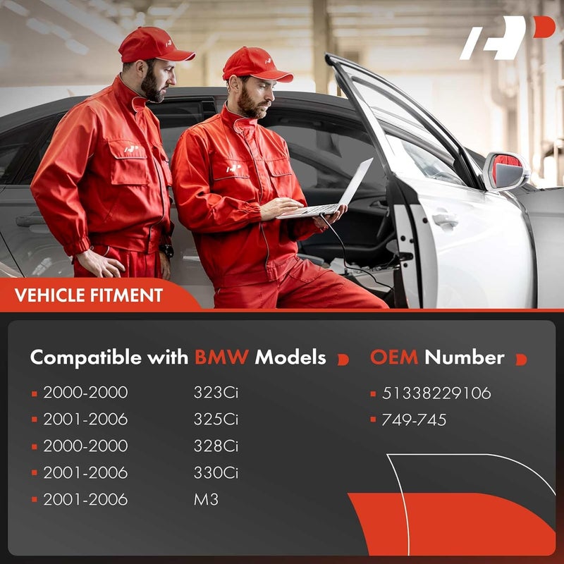 A-Premium منظم نافذة كهربائية A-premium بدون محرك لسيارات BMW E46 323Ci 325Ci 328Ci 330Ci M3 2000-2006 الجهة الأمامية اليمنى للراكب - Image 2