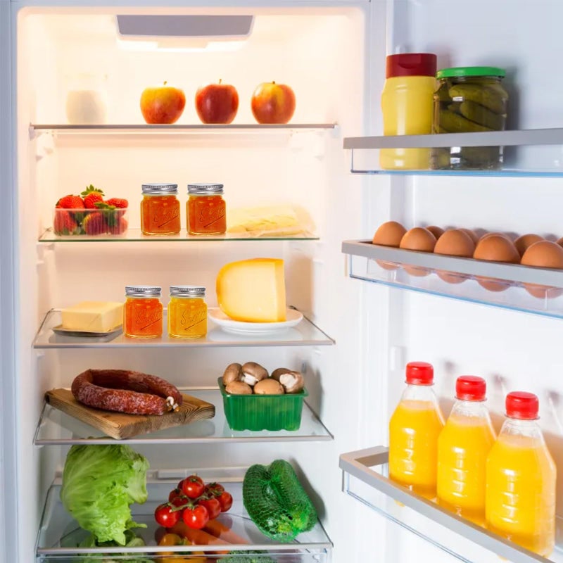 Lawei Set of 16 Mini Mason Jars with Lids - 2 Oz Mason Jars Shot Glasses Mason Shooter Glass for Drinks Shot Favors Desserts - Image 5