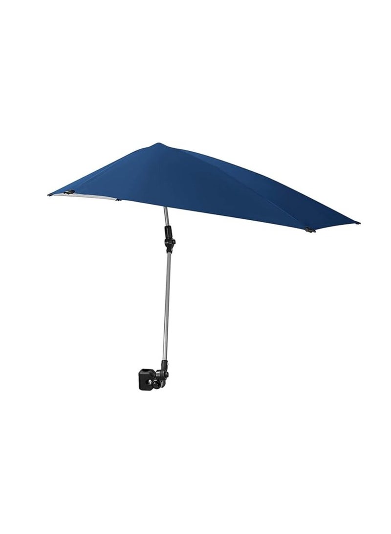SKLZ Versa-Brella Midnight Blue – Clamp-On Adjustable Sun Shade - Image 1