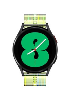 Y&D No Gap Band Compatible for Samsung Galaxy Watch 5/4 40mm 44mm, 5 Pro 45mm Band/Watch 4 Classic 42mm 46mm, 20mm Transparent Replacement Silicone Wrist Strap  - Image 3