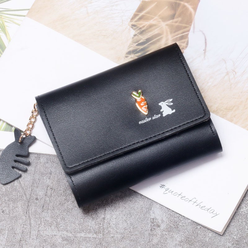 Multifunctional Solid Color PU Leather Wallet, RFID Blocking Design Portable Daily Storage Purse for Cards Cash Coin Business Use