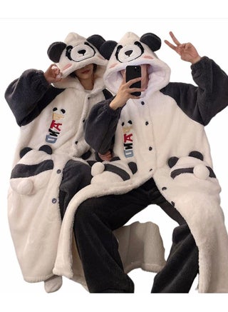 Velvet and Thickened Nightgown Cute Cartoon Home Fur Set - pzsku/ZF2B6912A9741F96AC49FZ/45/_/1700706407/ca584078-3352-4533-98aa-f185612fde09