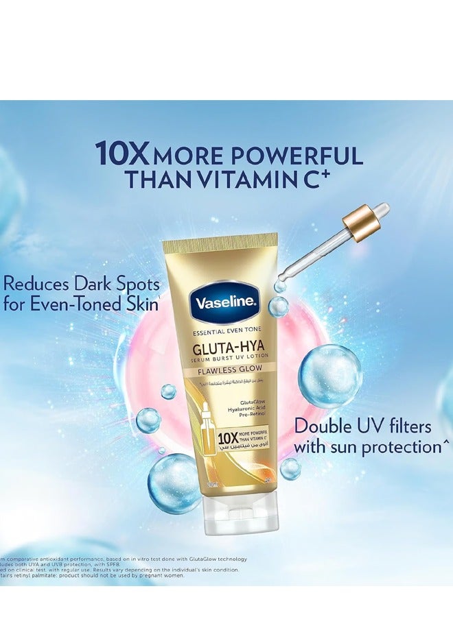 VASELINE® GLUTA-HYA SERUM BURST LOTION FLAWLESS BRIGHT, 200ML - Image 2