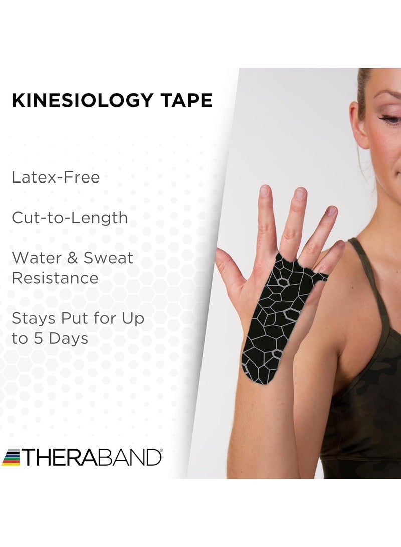 Theraband Kinesiology Tape (Theraband Kinesiology Tape) is a medical sports tape used to support lean, joint, and minor aches and pains. - Image 2