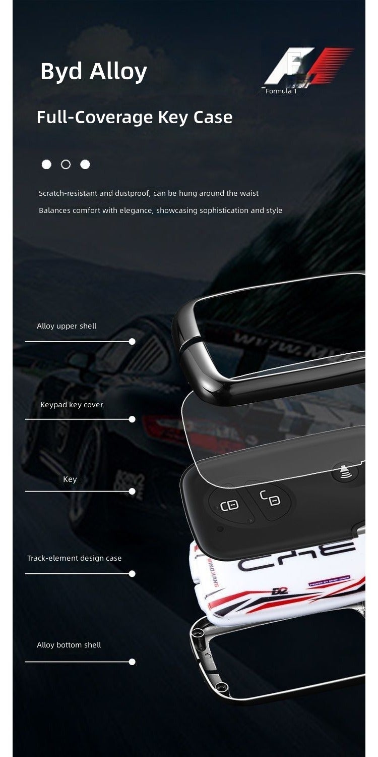 BYD Key Cover for Yuan, Song Plus, Classic Edition, Old Models, BYD Song Max, Qin Pro, S6, S7 - Unisex - Image 2