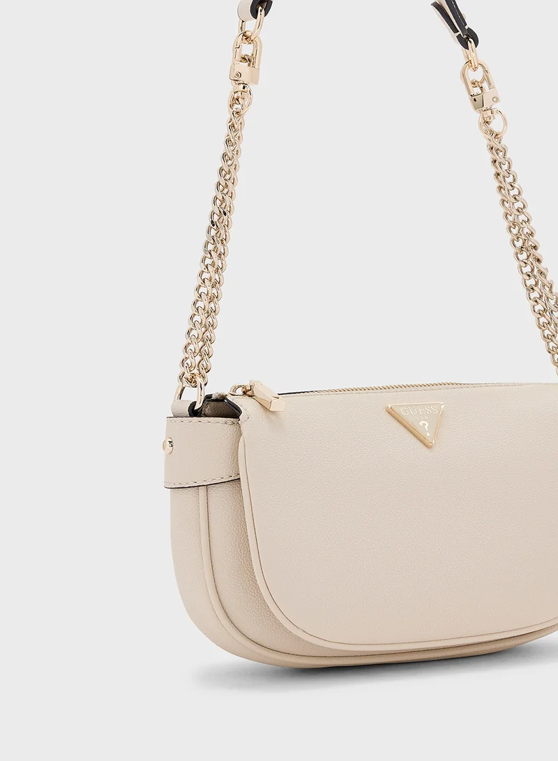 GUESS Logo Detail Fedora Crossbody
