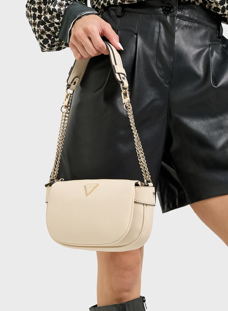 GUESS Logo Detail Fedora Crossbody