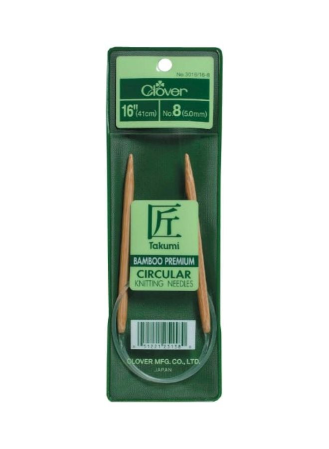 Clover 2-Piece Bamboo Knitting Needle Set