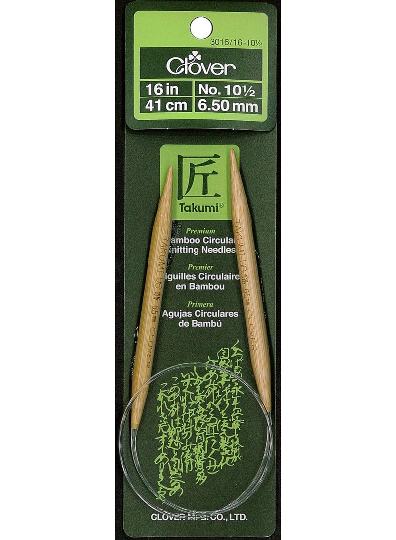 كلوفر طقم إبر خياطة من الخيزران من قطعتين