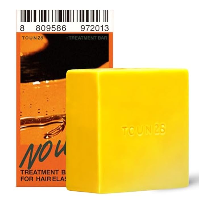 TOUN28 Vegan No Wash Organic Natural Volumizing Strengthening Daily Hair Conditioner Bar for All Hair Types Nourishes Hydrates Damaged Hair Paraben Sulfate Silicone Plastic Free Korean Haircare - Image 1