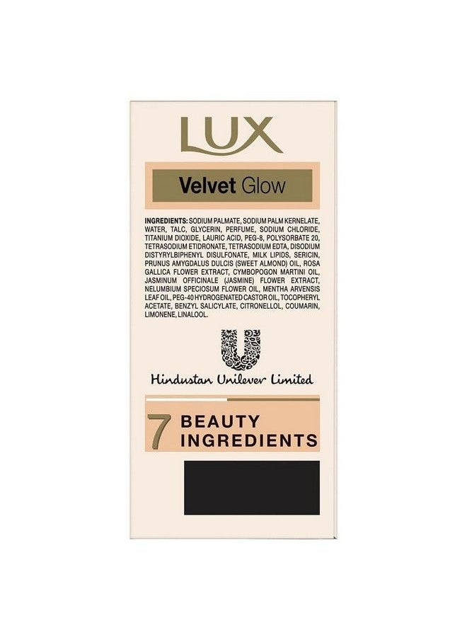 Lux - Velvet Glow Jasmine & Vitamin E For Glowing Skin Beauty Soap Offer Pack 8X150 G - Image 1