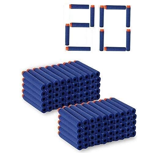 VERAT Soft Foam Refill Darts for N-Strike Elite Series Blasters | Pack of 20 | Blue Color - Image 1