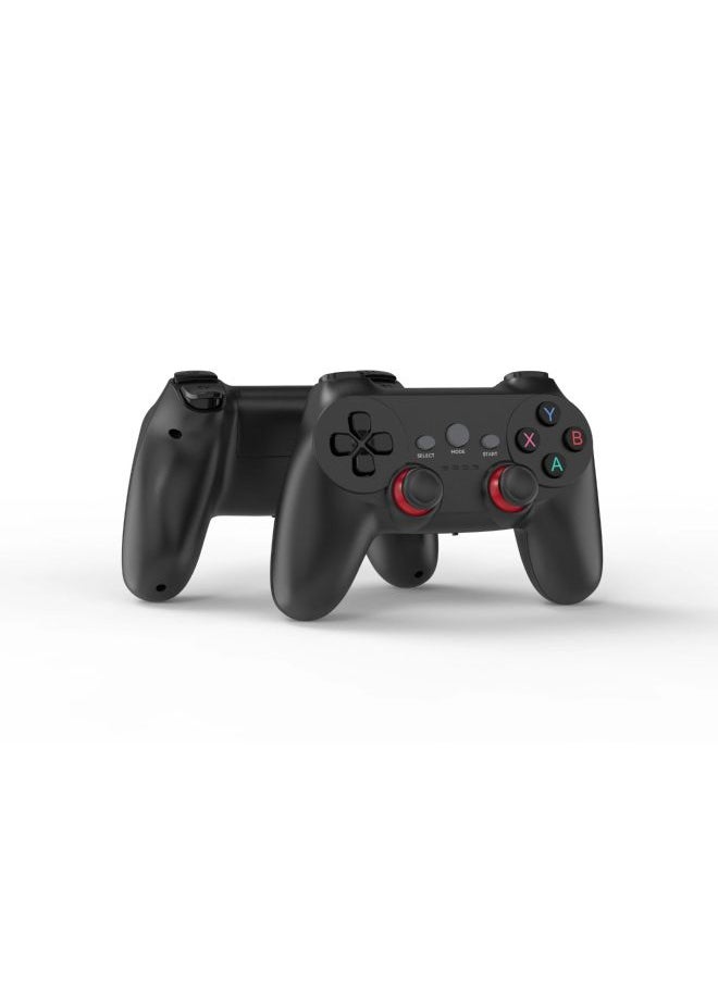 2.4G Doubles Wireless Game Handle Compatible With Pc/Android/Game Box One Drag Two 2.4g Wireless Handle-Product Color:Black-(bare Metal)  - Image 1