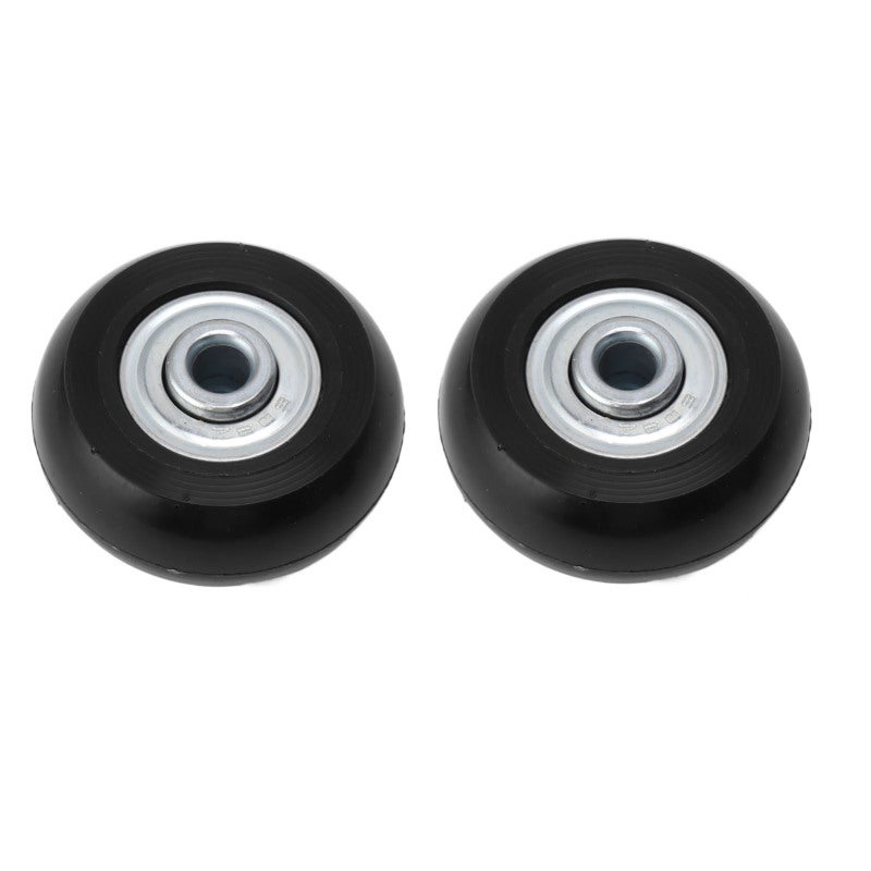 Suitcase Caster Wheels 50mm X 18mm Mute Rubber Luggage Wheel Replacement - Smooth 360 Degree Rotation Wear Resistant Caster Repair Kit for Travel Gear Repair Suitcase Maintenance - Image 2