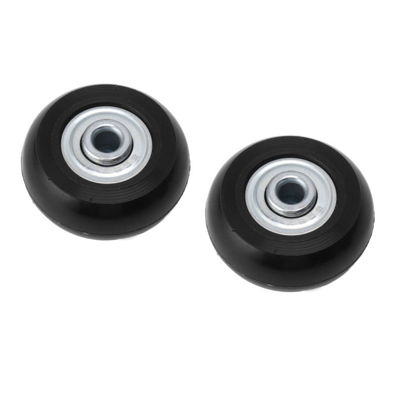 Suitcase Caster Wheels 50mm X 18mm Mute Rubber Luggage Wheel Replacement - Smooth 360 Degree Rotation Wear Resistant Caster Repair Kit for Travel Gear Repair Suitcase Maintenance - Image 3