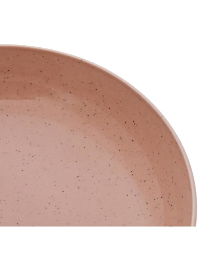Kutahya Moderna Porcelain Soup Bowl, 20 Cm Diamter, Pink Earth - Image 3