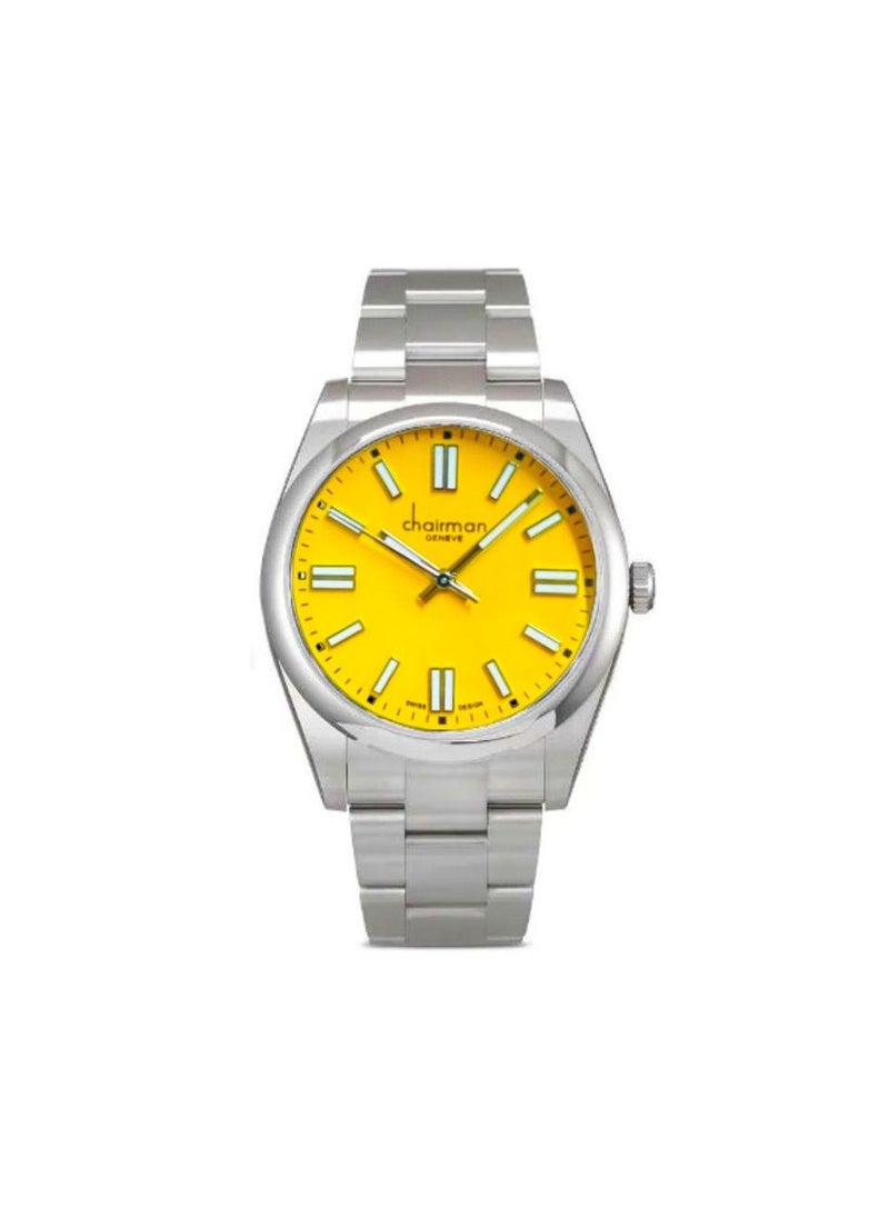 Men’s Wrist Watch with Yellow Dial - pzsku/ZF2B730B7723C57F8F7EAZ/45/_/1658101895/70be8dfd-63f0-423f-b430-b69ddf159686