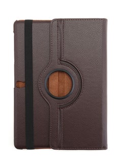 Lichee Pattern Smart Case Cover For Samsung Galaxy Tab S 10.5 T800/T801/T805 LTE Brown