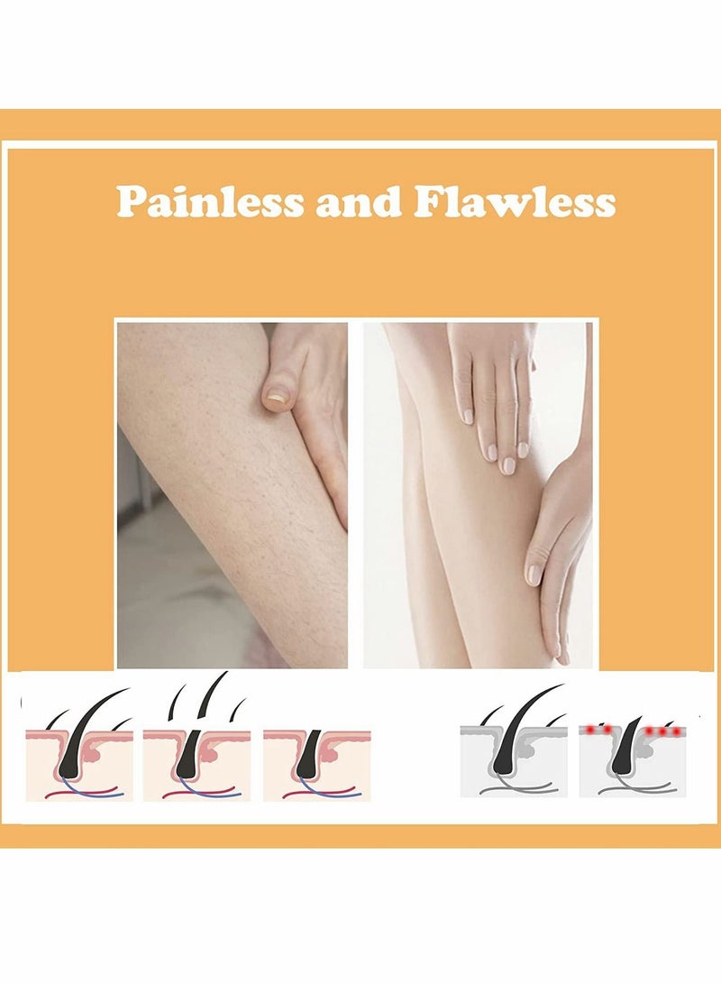 Excefore Electric Hair Remover, Bikini Trimmer for Women, Wet and Dry, Rechargeable Lady Shaver - Image 4