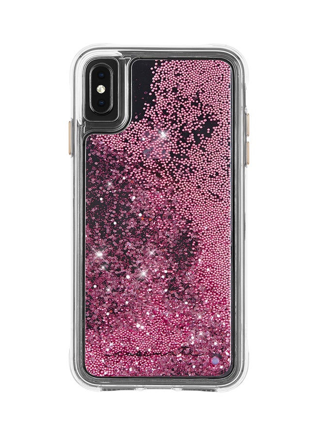 Protective Case Cover For Apple iPhone XS Max Pink/Clear