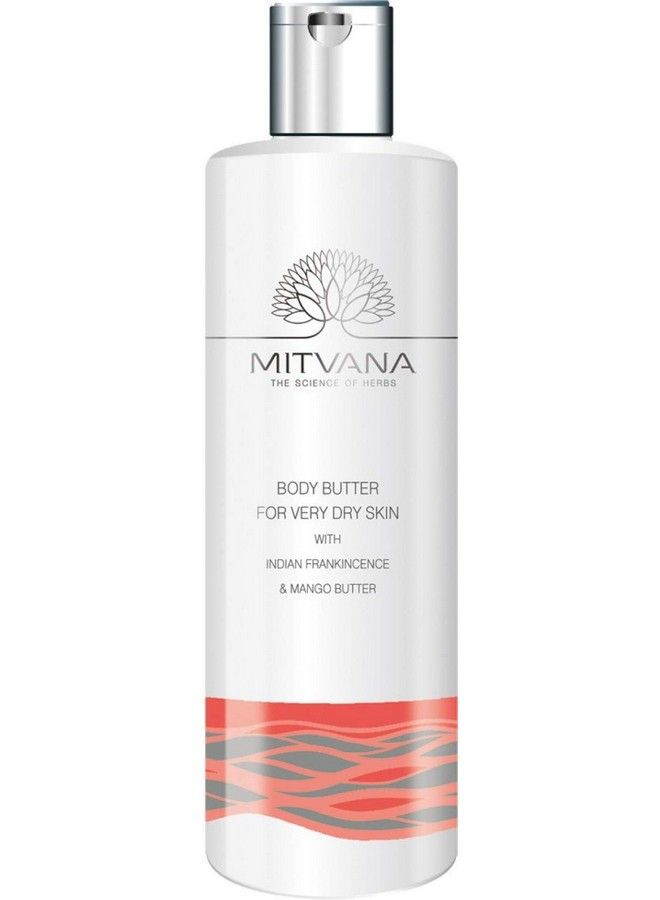 MITVANA Body Butter For Very Dry Skin With Indian Frankincense & Mango Butter 200 Ml - Image 1