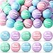 Liliful 48 Pcs Motivational Stress Balls Bulk Inspirational Squeeze Balls for Adults Anxiety Relief Fidget Toys Office Employee Gifts Classroom Rewards 22 Inch Pastel - Image 2