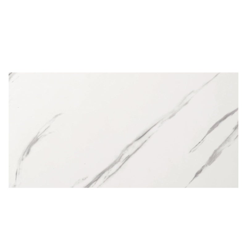 Haimin Wall Panels Peel and Stick 20 Pieces 23.6x11.8in (38.7 Sq. Ft. Coverage) Lightweight Backsplash Marble Look Tileï¼ˆnot Real Marble, Ideal for Kitchen Bathrooms Living Rooms Bedrooms (White-JSB) - Image 5