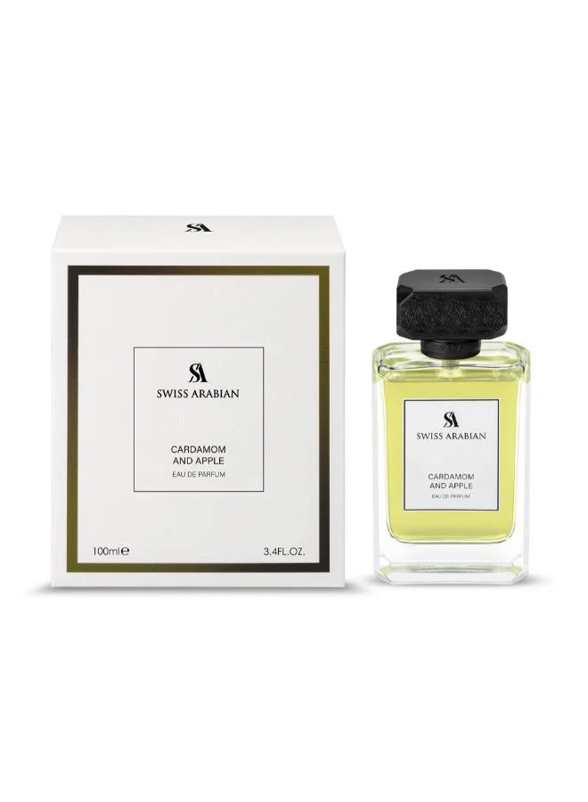 Swiss Arabian Perfumes Cardamom and Apple Eau De Parfum 100ml