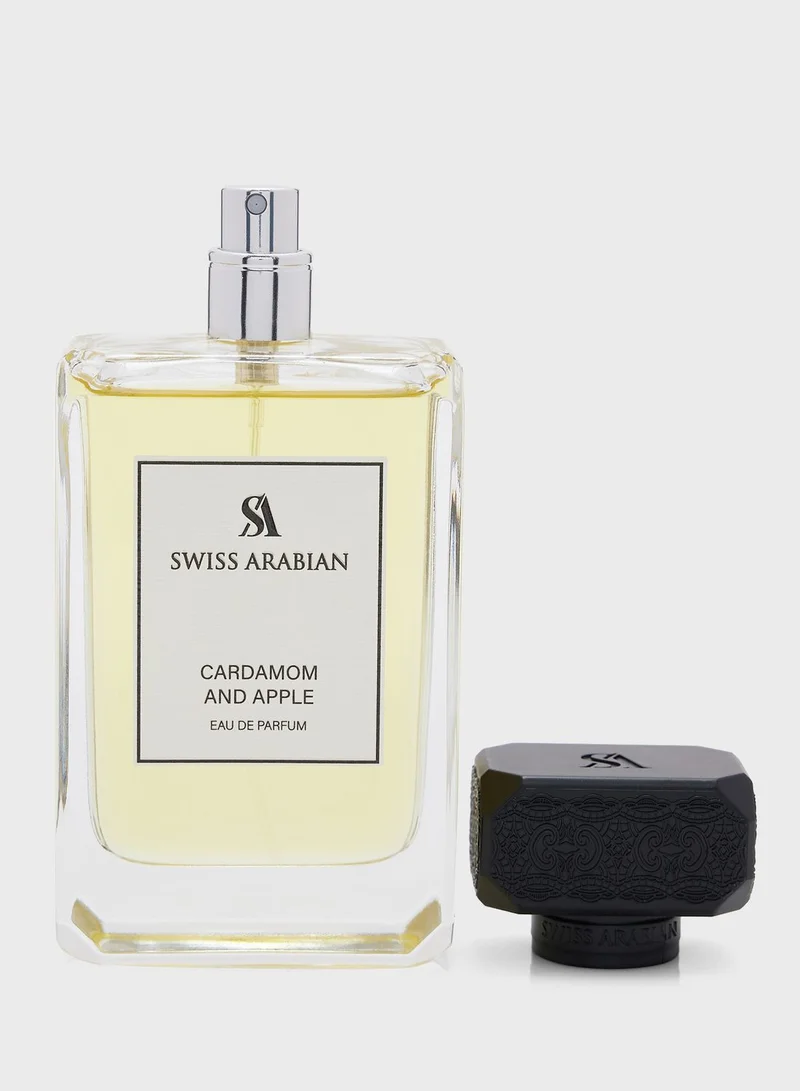 Swiss Arabian Perfumes Cardamom and Apple Eau De Parfum 100ml