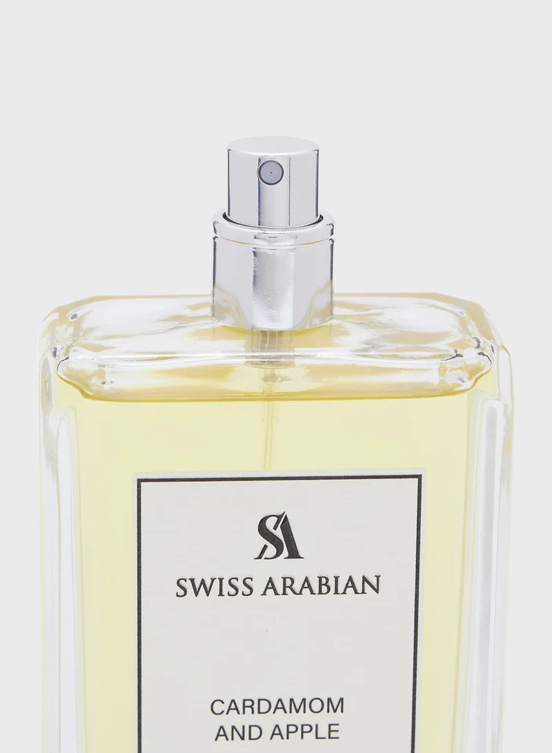 Swiss Arabian Perfumes Cardamom and Apple Eau De Parfum 100ml