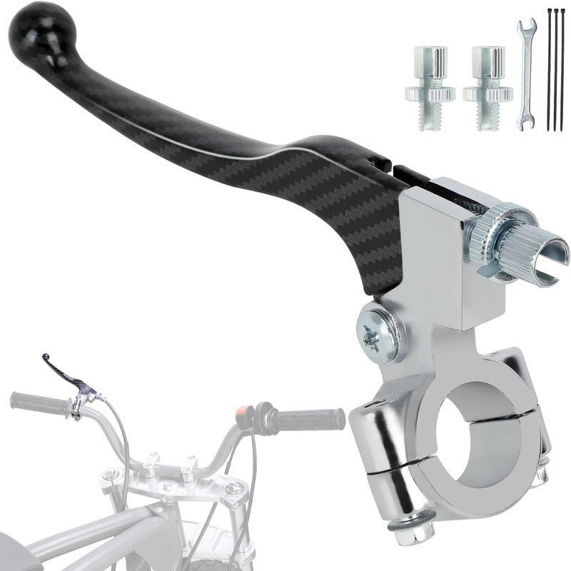 FVRITO Mini Bike Left Clutch Brake Handle Lever Compatible with Predator 196cc 212cc Coleman CT200U CT200U-EX BT200X CT100U CC100X Minibike CRF50 SSR125 XR80 XR70R 50cc 110cc 125cc Pit Dirt Bike Parts - Image 1