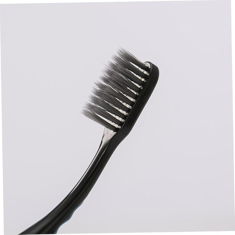 6Pcs Soft Bristle Toothbrushes With Non Slip Grip For Travel Oral Care Random Color - Image 3