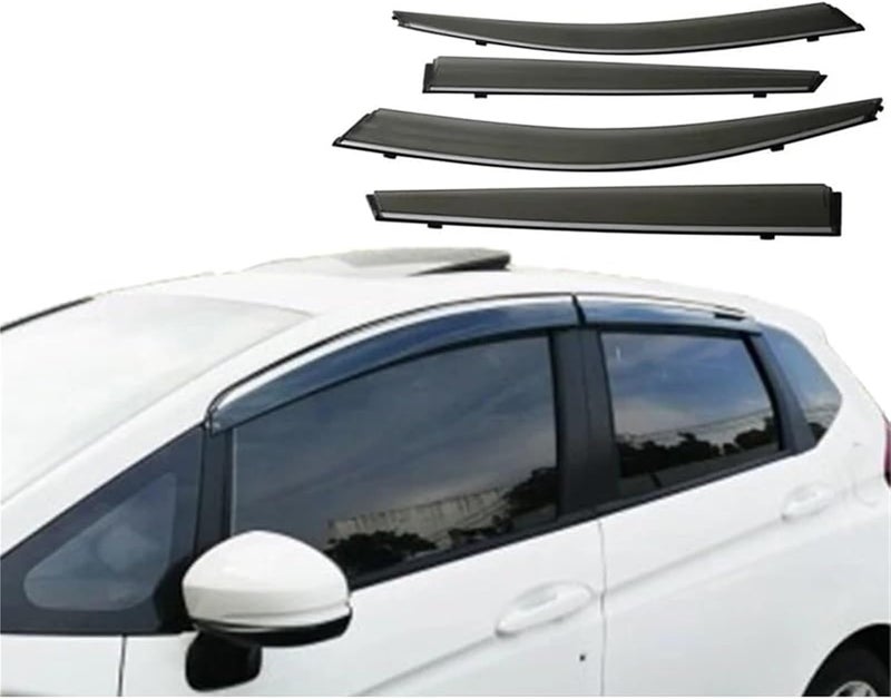 Wivplex Car Window Visor Guard for JAZZ Hatchback - Image 4