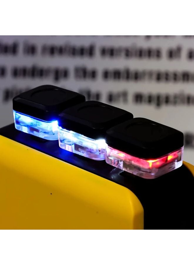 Blue Car USB Portable LED Light For Interior Decor Without Battery - Image 5