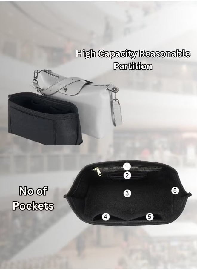 Generic - Premium Felt Bag Organizer for Perfectly Organized Essentials - Purse Organizer Insert for Handbags Insert Organizer for Tote - Image 1