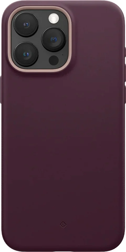 Spigen Caseology by Apple iPhone 15 Pro Max Case Nano Pop Mag (MagSafe Compatible) Burgundy Bean - ACS06621