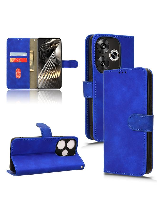 The Bros Case For Xiaomi Redmi Turbo 3 Skin Feel Magnetic Flip Leather Phone Case