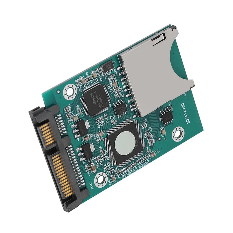 Wendry SD to SATA Adapter Converter, 22MB/s Fast SD/SDHC/SDXC/MMC Memory Card to 2.5in 7+15P SATA Converter Adapter - Image 4